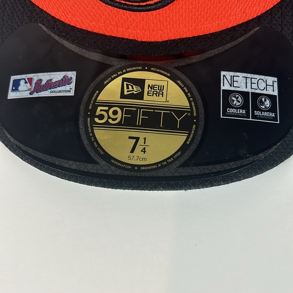 New Era Baltimore Orioles On Field Diamond Era 59FIFTY Fitted Hat - Orange/Black - Picture 5 of 12